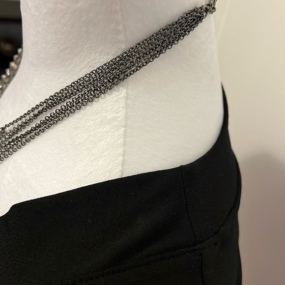 Talbots Gunmetal Cascade Necklace - Picture 2 of 9